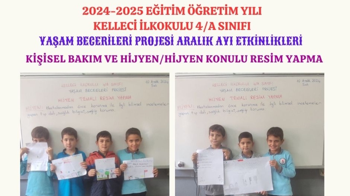 YAŞAM BECERİLERİ ARALIK AYI FAALİYETLERİMİZ